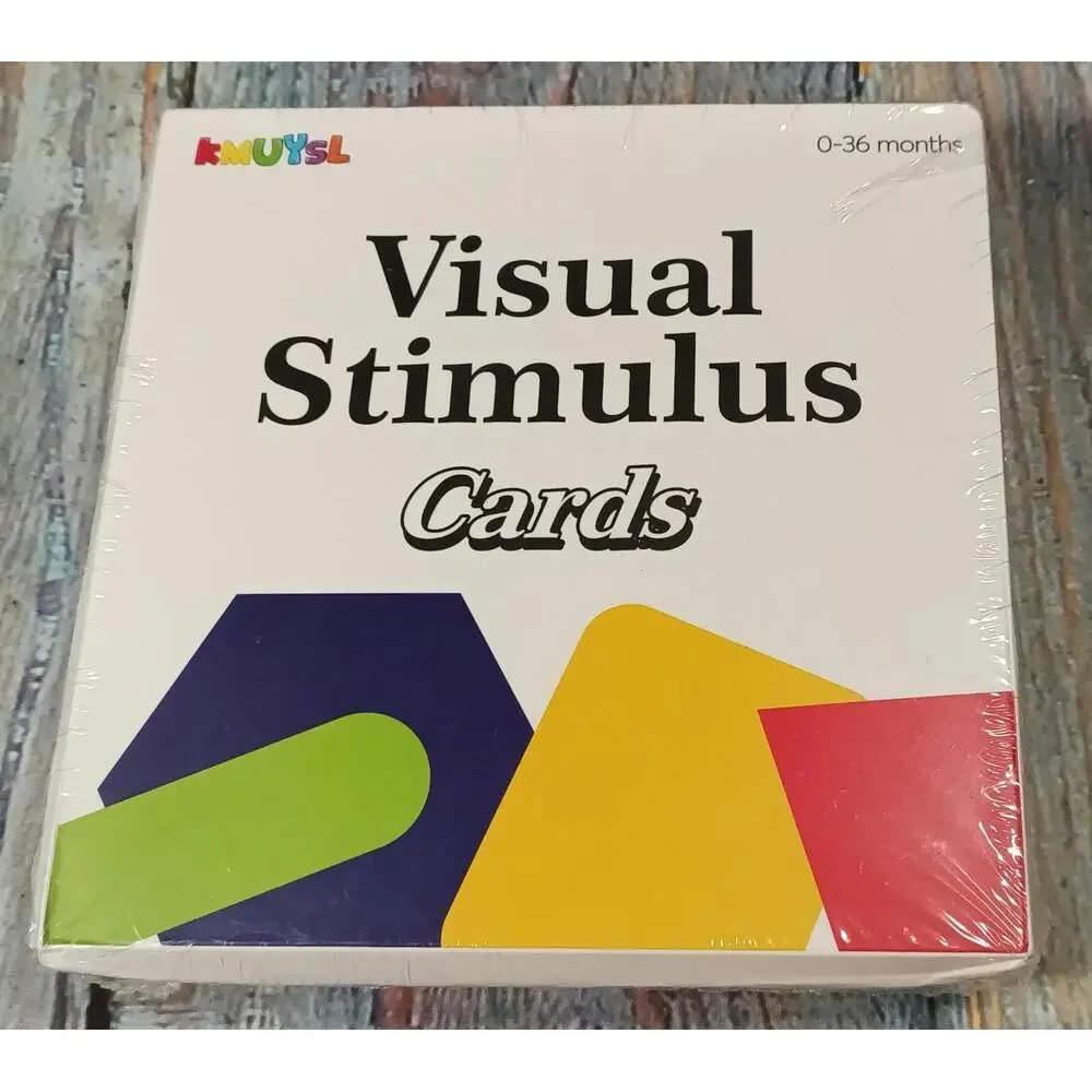 Visual‎ Stimulus Cards for Babies 0-36 Months